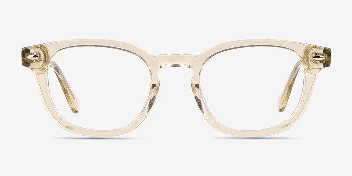 Pique Yellow Acetate Eyeglass Frames from EyeBuyDirect