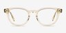 Pique Yellow AcetateEyeglass Frames from EyeBuyDirect, Front View