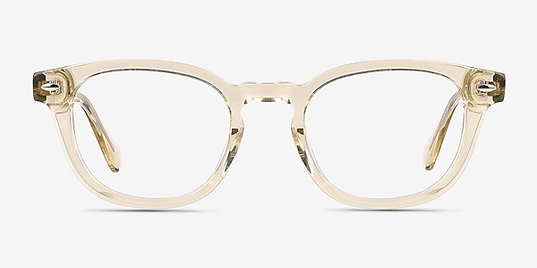 Pique Yellow Acetate Eyeglass Frames