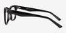 Apres Black AcetateEyeglass Frames from EyeBuyDirect, Side View
