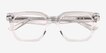 Visor Crystal Clear AcetateEyeglass Frames from EyeBuyDirect, Closed View