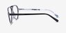 Loft Black AcetateEyeglass Frames from EyeBuyDirect, Side View