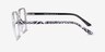 Abstract Crystal AcetateEyeglass Frames from EyeBuyDirect, Side View