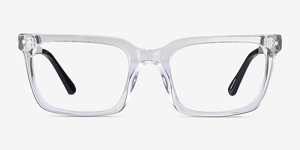 Digi Clear Black Acetate Eyeglass Frames