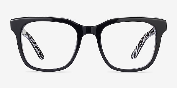 Compose Black Acetate Eyeglass Frames