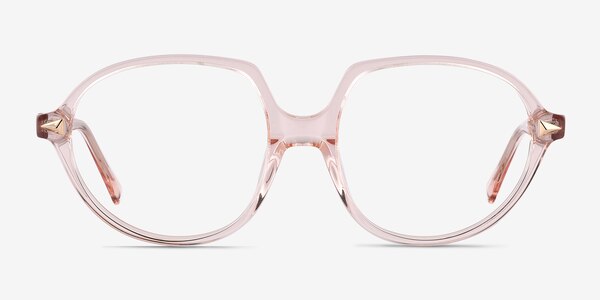 Foster Crystal Champagne Acetate Eyeglass Frames