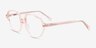Foster Crystal Champagne AcetateEyeglass Frames from EyeBuyDirect, Angle View