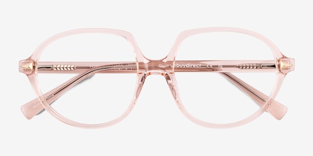 Foster Crystal Champagne AcetateEyeglass Frames from EyeBuyDirect, Closed View