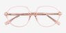 Foster Crystal Champagne AcetateEyeglass Frames from EyeBuyDirect, Closed View