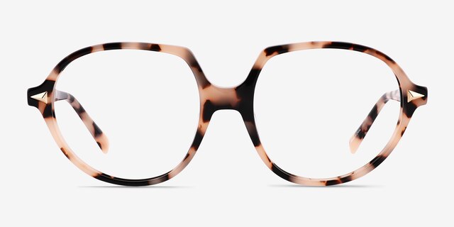 Foster Ivory Tortoise AcetateEyeglass Frames from EyeBuyDirect, Front View