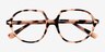 Foster Ivory Tortoise AcetateEyeglass Frames from EyeBuyDirect, Closed View