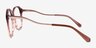 Edith Brown Pearl AcetateEyeglass Frames from EyeBuyDirect, Side View