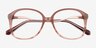 Edith Brown Pearl AcetateEyeglass Frames from EyeBuyDirect, Closed View