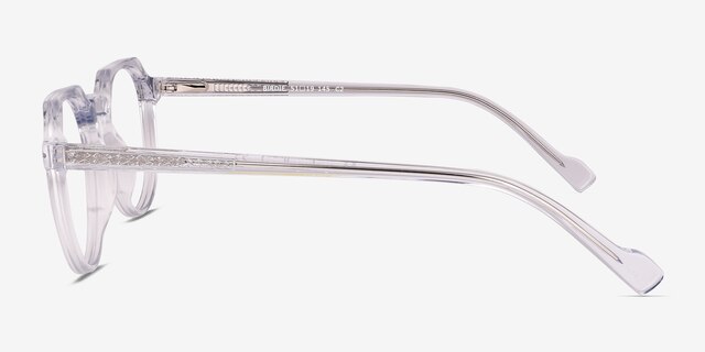 Birdie Clear AcetateEyeglass Frames from EyeBuyDirect, Side View