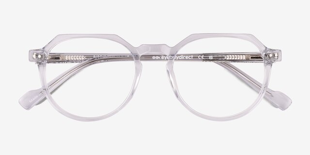 Birdie Clear AcetateEyeglass Frames from EyeBuyDirect, Closed View