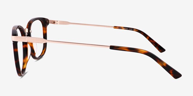 Silas Écailles AcétateMontures de lunettes de vue d'EyeBuyDirect, Vue de Côté