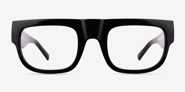 Balsam Shiny Black Éco-responsable Montures de lunettes de vue