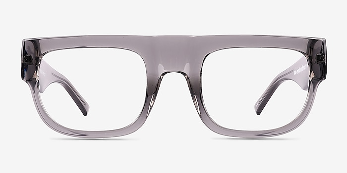 Balsam Crystal Smoke Plastic Eyeglass Frames from EyeBuyDirect