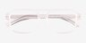 Conifer Matte Clear Eco-friendlyEyeglass Frames from EyeBuyDirect, Closed View