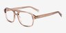 Conifer Crystal Light Brown Eco-friendlyEyeglass Frames from EyeBuyDirect, Angle View