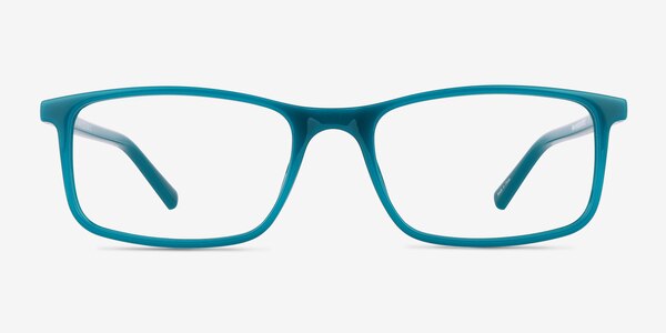 Sapling Shiny Solid Green Eco-friendly Eyeglass Frames
