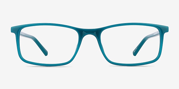 Sapling Shiny Solid Green Eco-friendly Eyeglass Frames