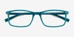 Sapling Shiny Solid Green Alternative MaterialsEyeglass Frames from EyeBuyDirect, Closed View