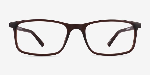 Sapling Matte Brown Eco-friendlyEyeglass Frames from EyeBuyDirect, Front View