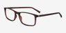 Sapling Matte Brown Eco-friendlyEyeglass Frames from EyeBuyDirect, Angle View