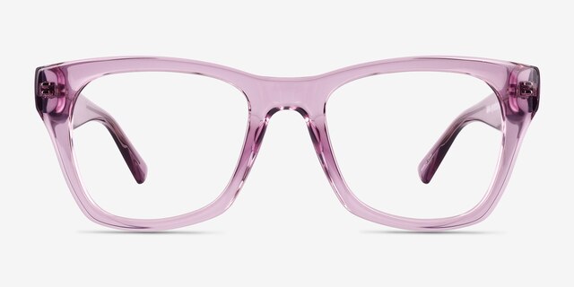 Dita Crystal Lavender Eco-friendlyEyeglass Frames from EyeBuyDirect, Front View