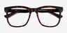 Rowen Shiny Tortoise Eco-friendlyEyeglass Frames from EyeBuyDirect, Closed View