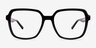Acer Shiny Black Eco-friendlyEyeglass Frames from EyeBuyDirect, Front View