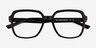 Acer Shiny Black Eco-friendlyEyeglass Frames from EyeBuyDirect, Closed View
