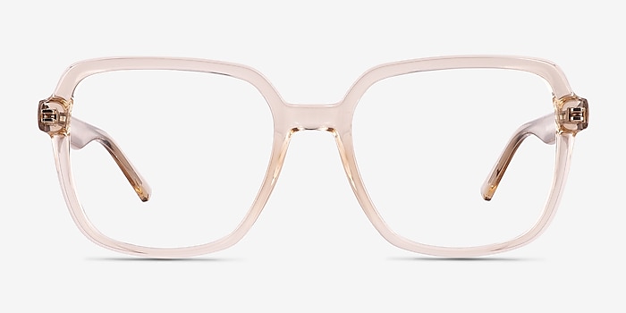Acer Crystal Nude Plastic Eyeglass Frames from EyeBuyDirect
