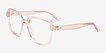 Acer Crystal Nude Alternative MaterialsEyeglass Frames from EyeBuyDirect, Angle View