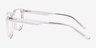 Banyan Shiny Clear Eco-friendlyEyeglass Frames from EyeBuyDirect, Side View
