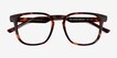 Banyan Shiny Tortoise Alternative MaterialsEyeglass Frames from EyeBuyDirect, Closed View
