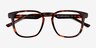 Banyan Shiny Tortoise Eco-friendlyEyeglass Frames from EyeBuyDirect, Closed View