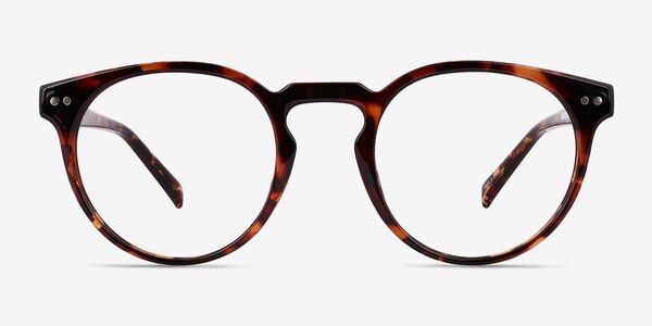 Oak Shiny Tortoise Éco-responsable Montures de lunettes de vue