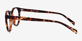 Oak Shiny Tortoise Éco-responsable Montures de lunettes de vue d'EyeBuyDirect, Vue de Côté