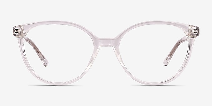 Tilia Shiny Clear Plastic Eyeglass Frames