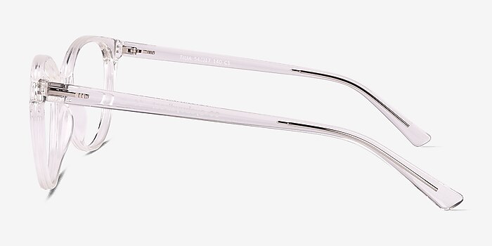Tilia Shiny Clear Plastic Eyeglass Frames from EyeBuyDirect