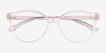 Tilia Shiny Clear Alternative MaterialsEyeglass Frames from EyeBuyDirect, Closed View