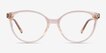 Tilia Crystal Champagne Alternative MaterialsEyeglass Frames from EyeBuyDirect, Front View