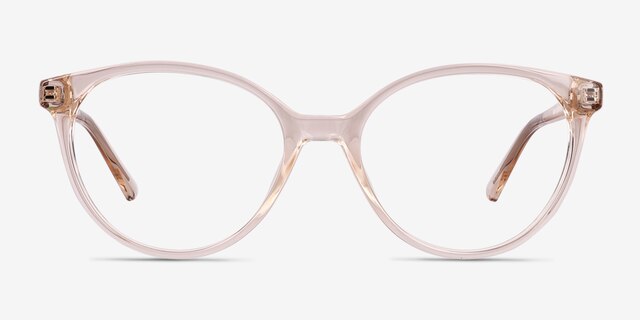 Tilia Crystal Champagne Eco-friendlyEyeglass Frames from EyeBuyDirect, Front View