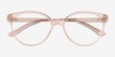 Tilia Crystal Champagne Alternative MaterialsEyeglass Frames from EyeBuyDirect, Closed View