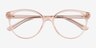 Tilia Crystal Champagne Eco-friendlyEyeglass Frames from EyeBuyDirect, Closed View