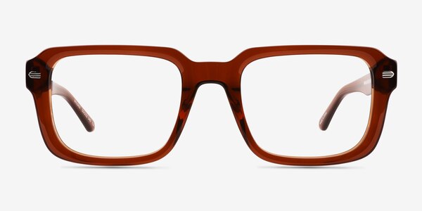 Wilder Crystal Dark Brown Acetate Eyeglass Frames