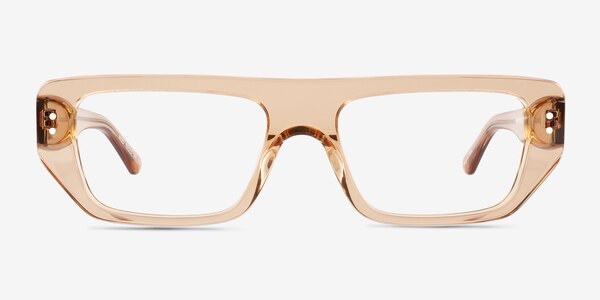 Reed Crystal Brown Acétate Montures de lunettes de vue