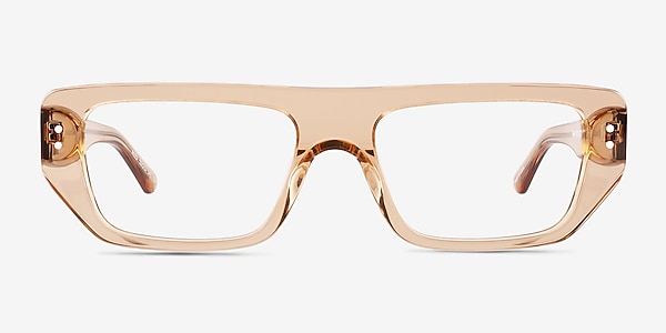 Reed Crystal Brown Acetate Eyeglass Frames